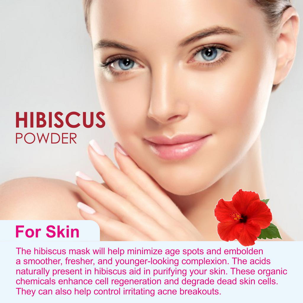 Nuerma Science Hibiscus Bio Organic Powder For Hair & Skin