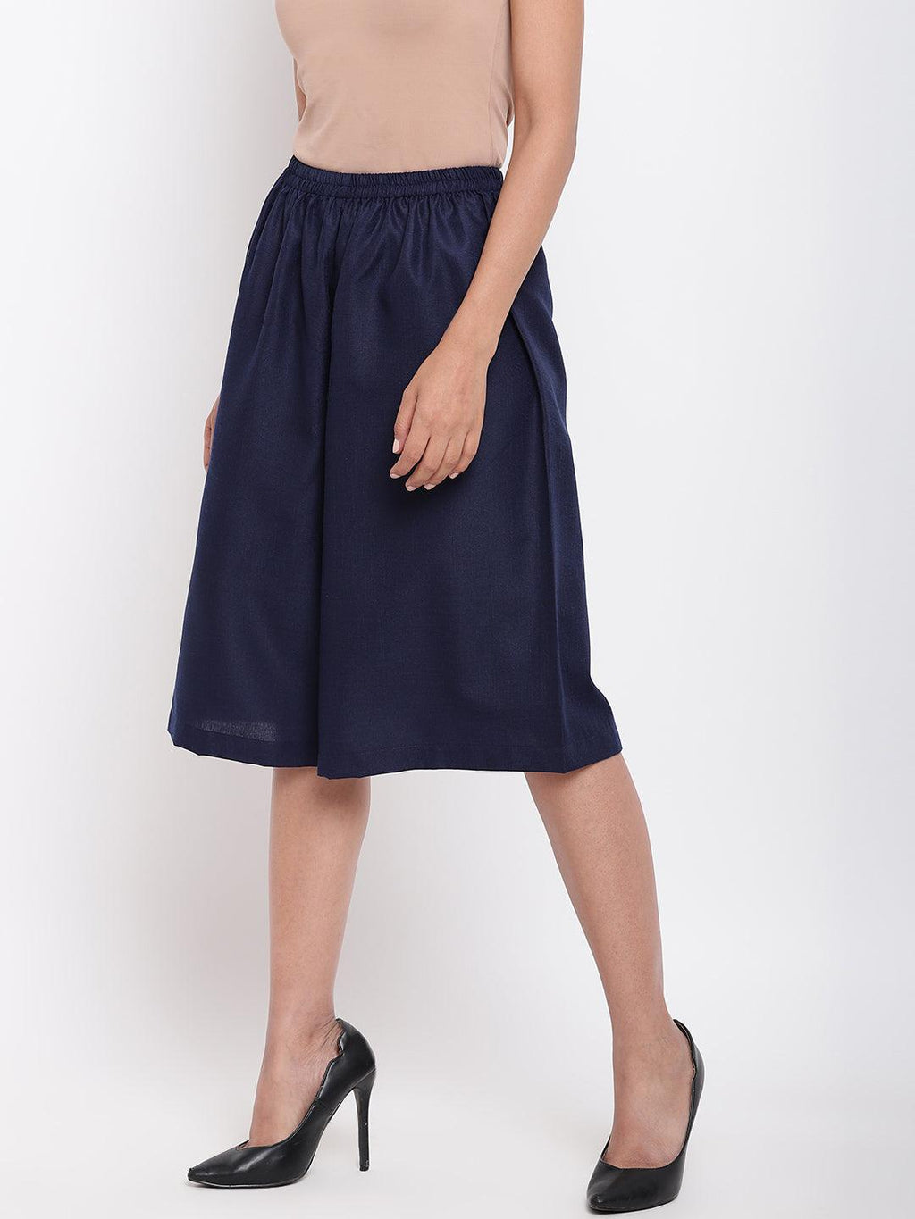 trueBrowns Linen Cotton Blue Pant