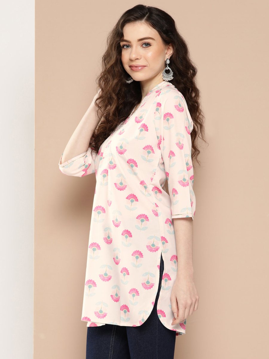 Ahalyaa Floral Printed Tunic