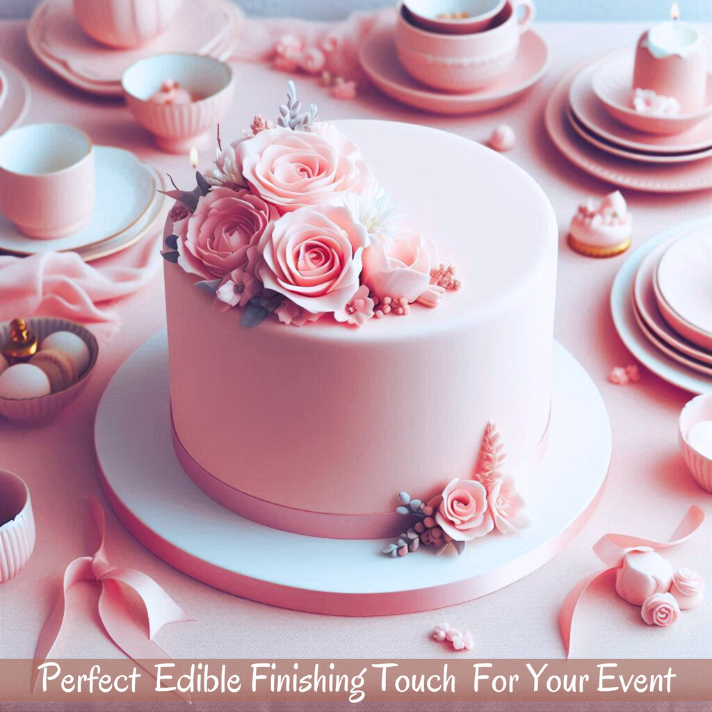 blush pink fondant edible sugarpaste 1kg