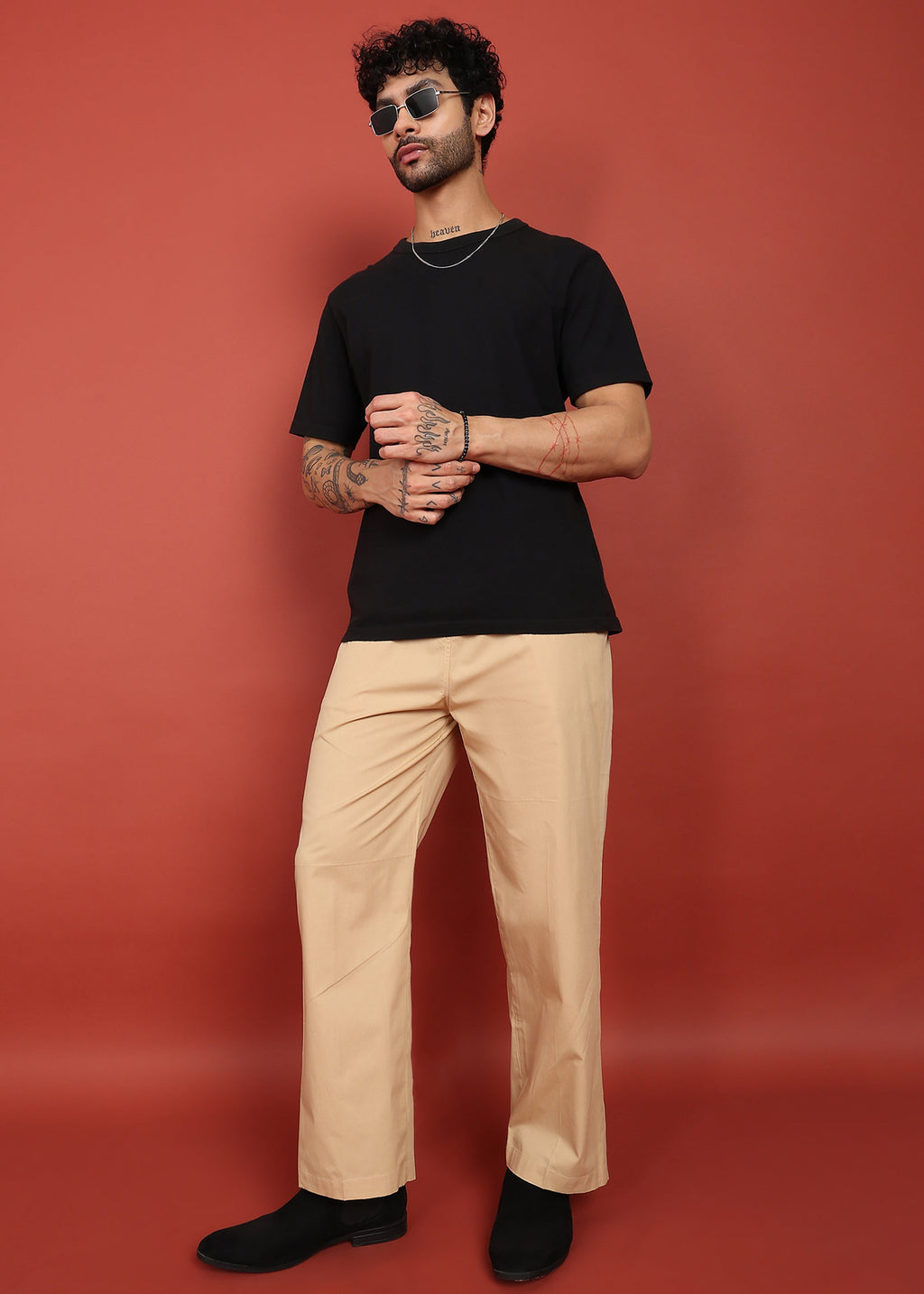 Fabmade Desert Sand Relaxed Fit Pyjama