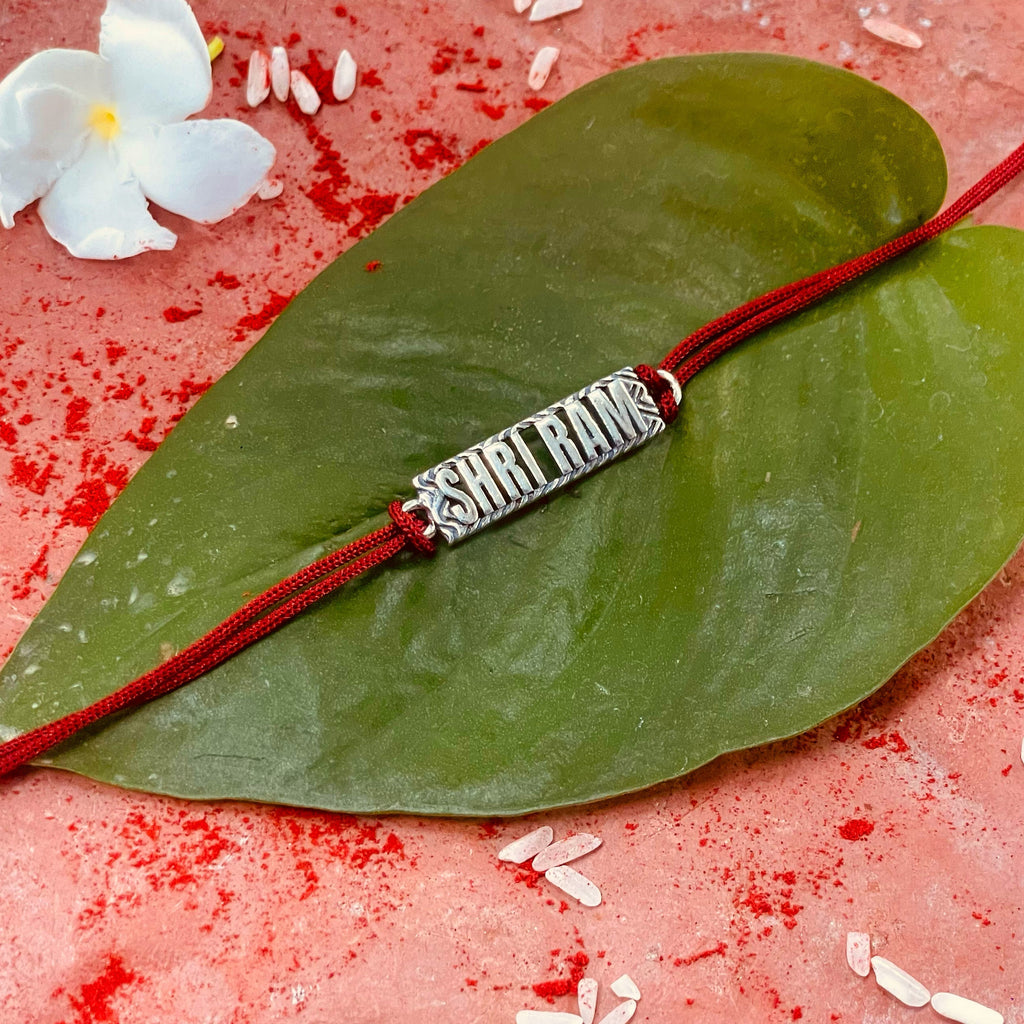 trueBrowns 925 Sterling Silver Shri Ram Thread Rakhi - Distacart