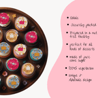 confect happy birthday toppers for cakes cupcakes cake decorations supplies 100gms ct 09