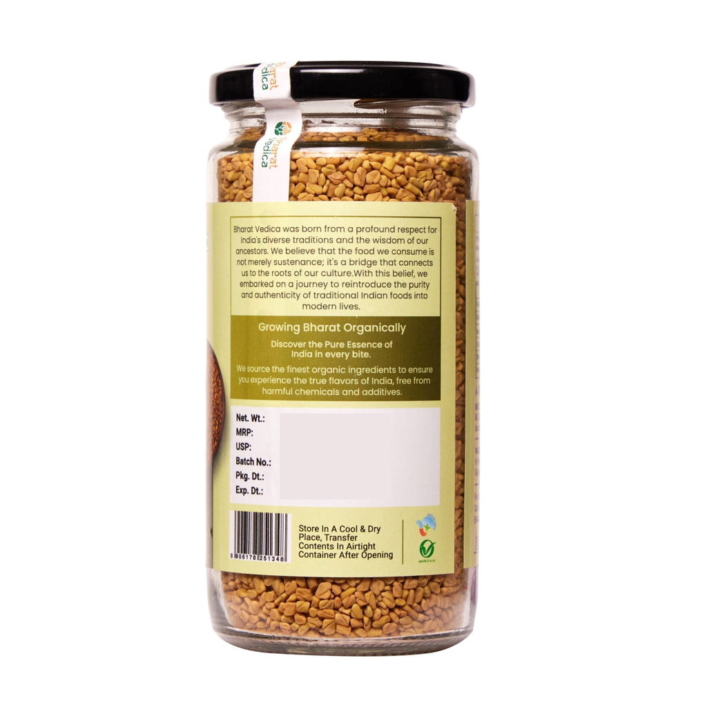 Bharat Vedica Organic Fenugreek Seeds - Methi Dana - Distacart