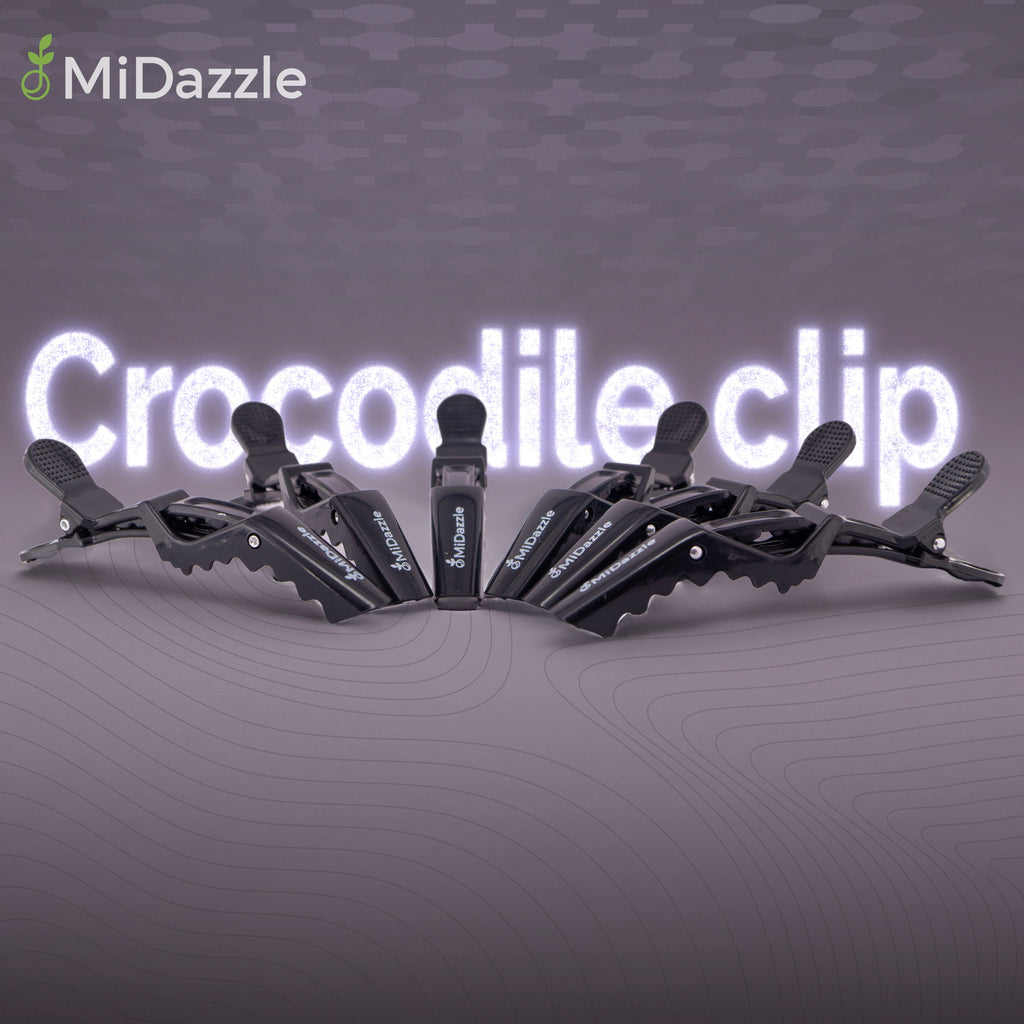 MiDazzle Section Hair Clips Pack Of 6 MIHA6302 - Distacart