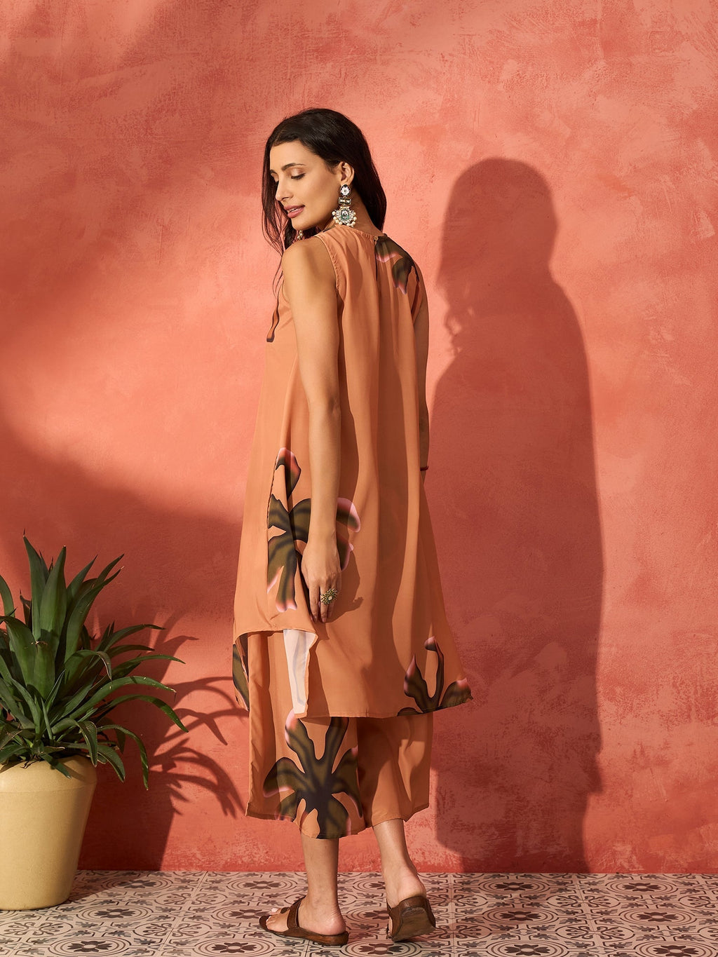 InWeave Faun Kurta Short Palazzo Set