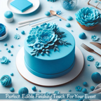 superhero blue fondant edible sugarpaste 1kg