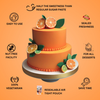 confect citrus orange sugarpaste br b 1 kg b