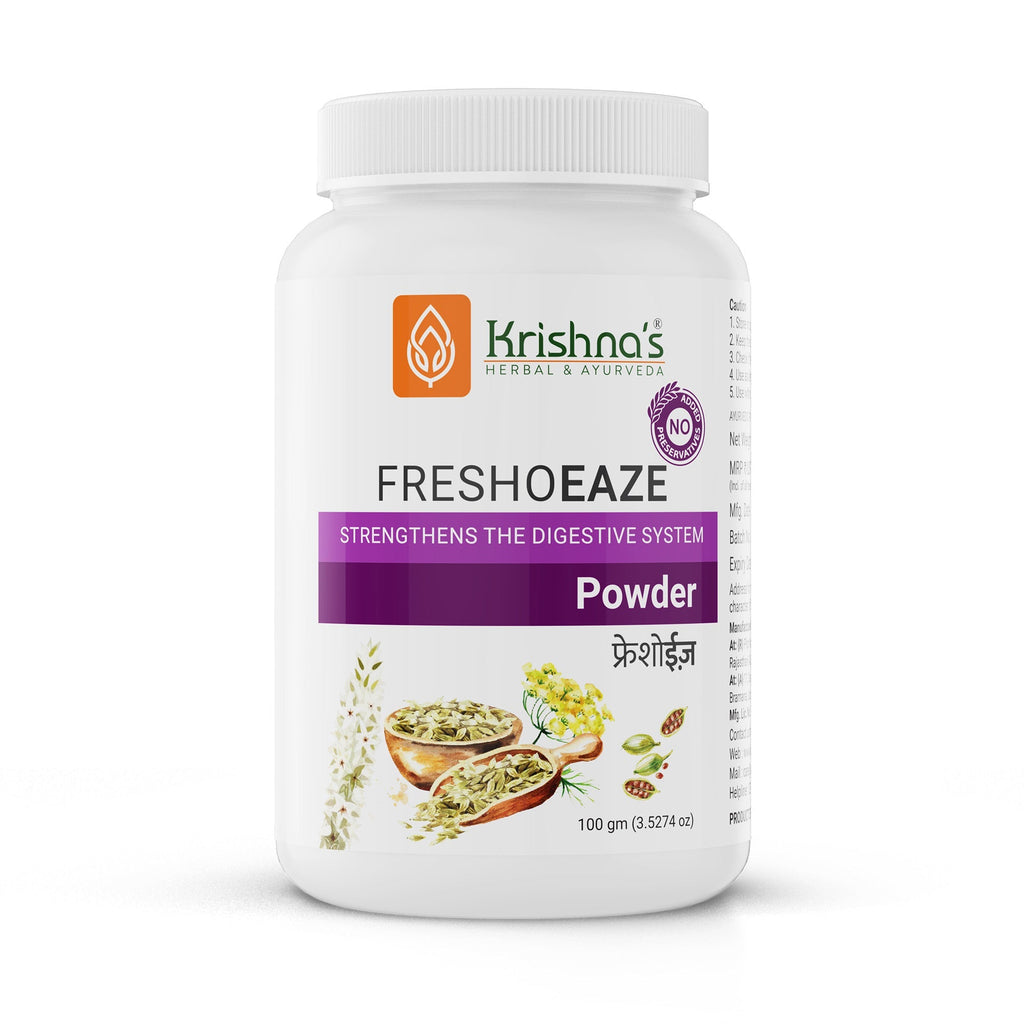 Krishna'S Herbal & Ayurveda Freshoeaze Powder - Distacart