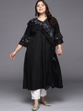 Ahalyaa Floral Bell Sleeves Kurta