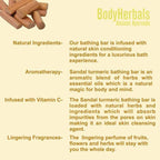 Bodyherbals Glow, Sandal & Turmeric Bathing Bar