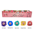 edible luster dust pack of 5 rose gold gold bronze wine red copper 25 gm