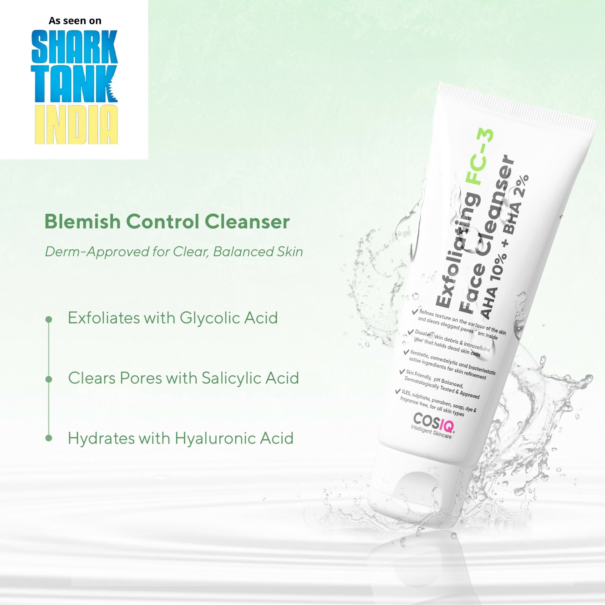 Cos-IQ FC-3 Exfoliating Face Wash