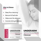 SANCTUS Underarm Lightening & Dark Spot Reduction Cleanser - Distacart
