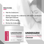 SANCTUS Underarm Lightening & Dark Spot Reduction Cleanser - Distacart