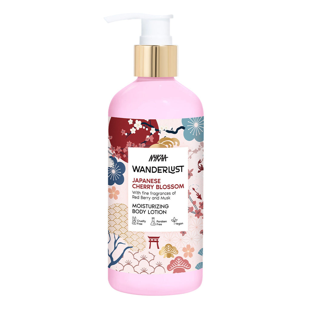 Wanderlust Moisturizing Body Lotion - Japanese Cherry Blossom