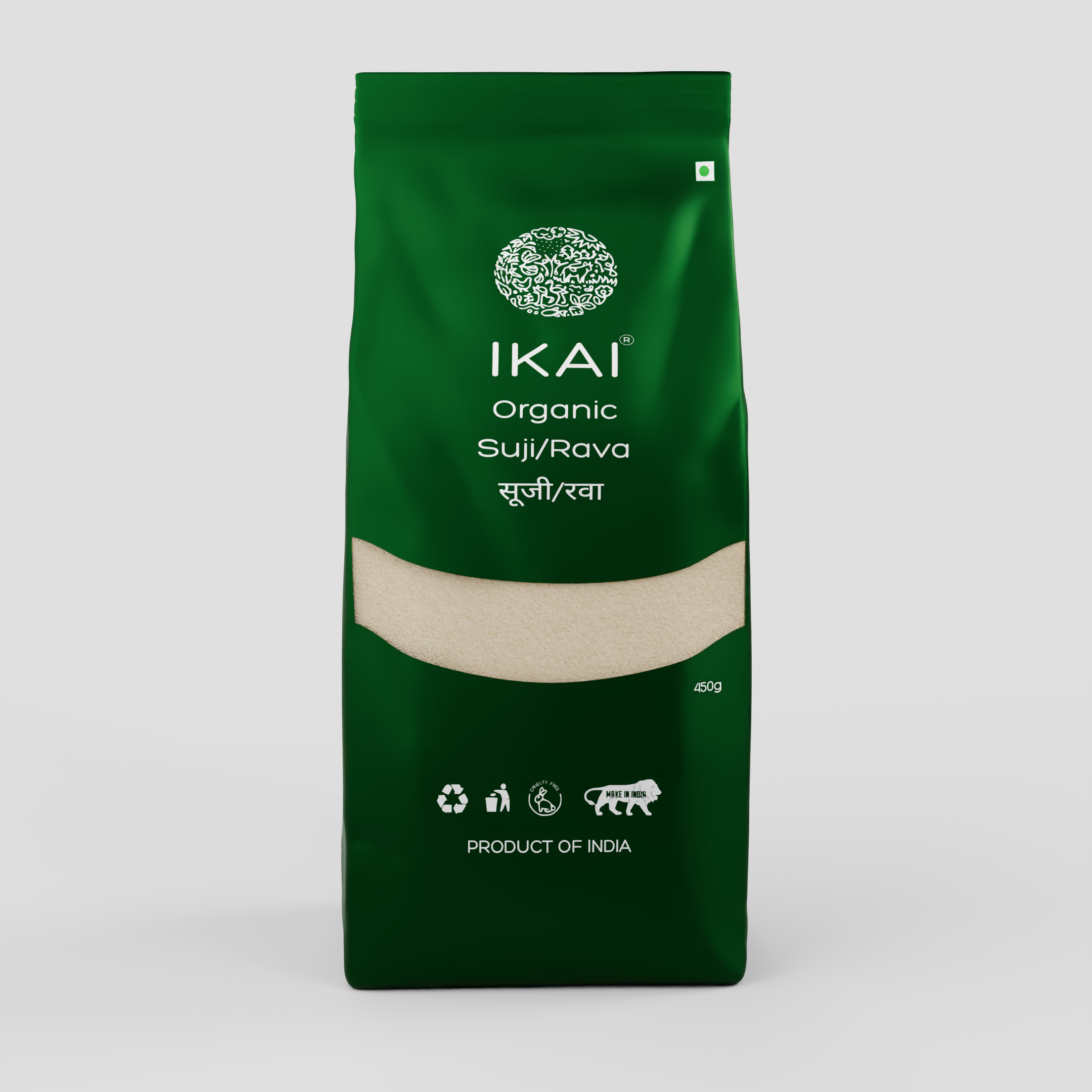 2 - Organic Suji - 450 gm