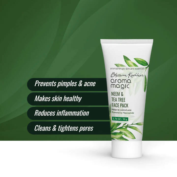 Blossom Kochhar Aroma Magic Neem & Tea Tree Face Pack - Distacart