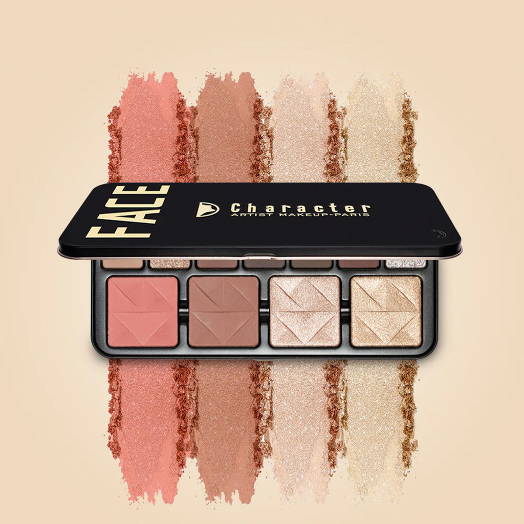 Character Blush-Highlighter-Eyeshadow Palette - C-A303