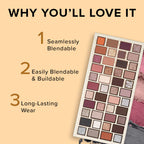 Character 44 Pro Creations Eyeshadow Palette - Ffe001
