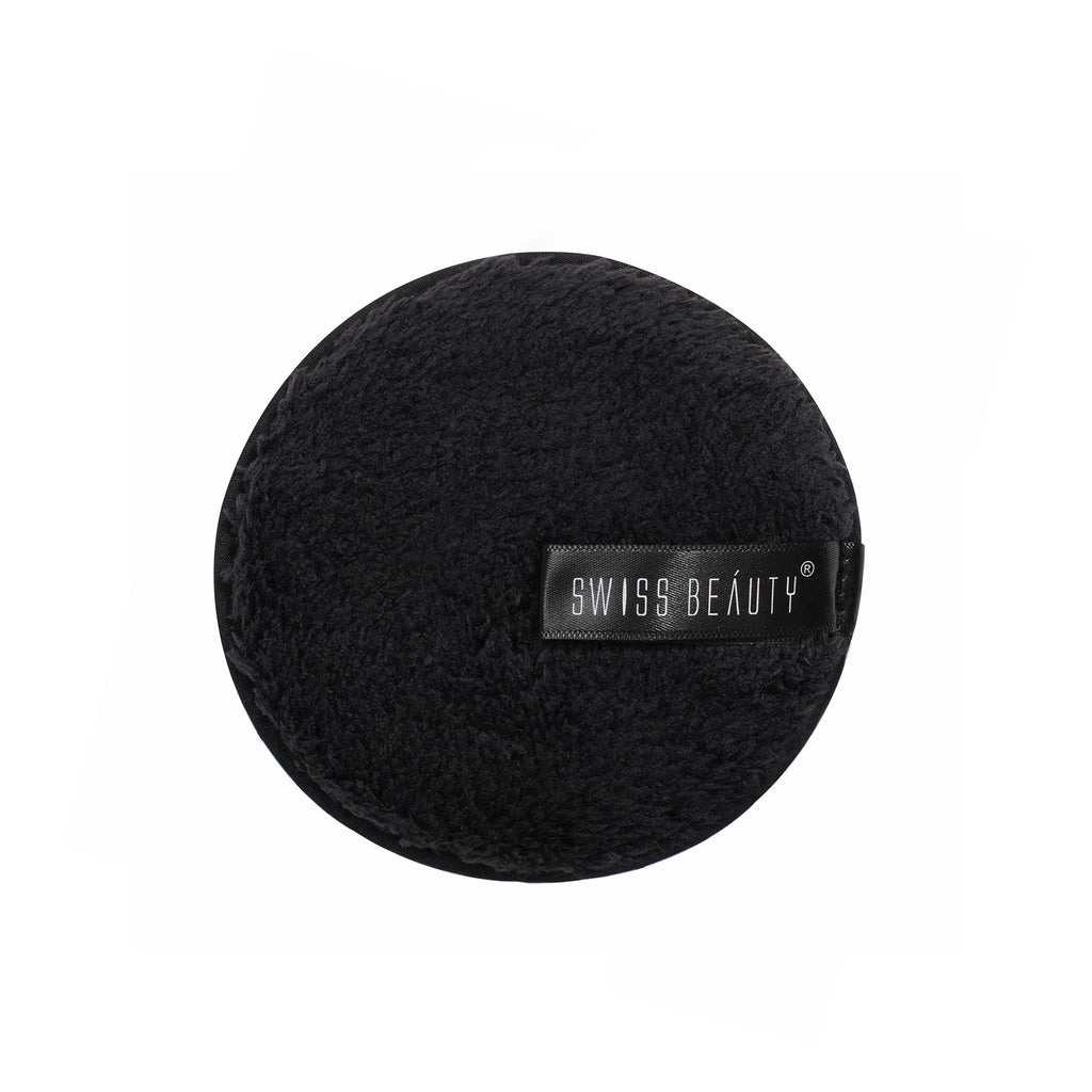 Swiss Beauty Soft & Gentle Cleansing Reusable Makeup Remover Pad - 8904409713214_black