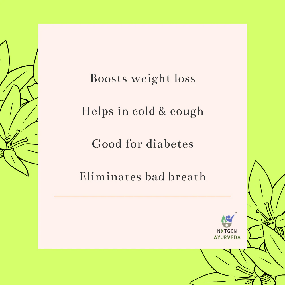 Nxtgen Ayurveda Elaichi (Cardamom) Bold