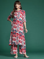 Indo Era Ethnic Motifs Printed Kurta with Palazzos