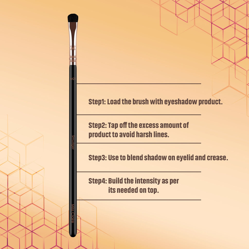 Miss Claire M21 - Smudger Brush - Rose Gold
