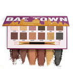 Swiss Beauty Bae Town 12-In-1 Comes Eyeshadow Palette With Eye Brush - 02 Crush Me - Distacart