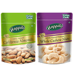 Happilo Premium Dry Fruit Combo (Almond & Cashews) - Distacart