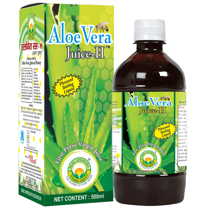 Basic Ayurveda Aloe Vera Juice with Honey