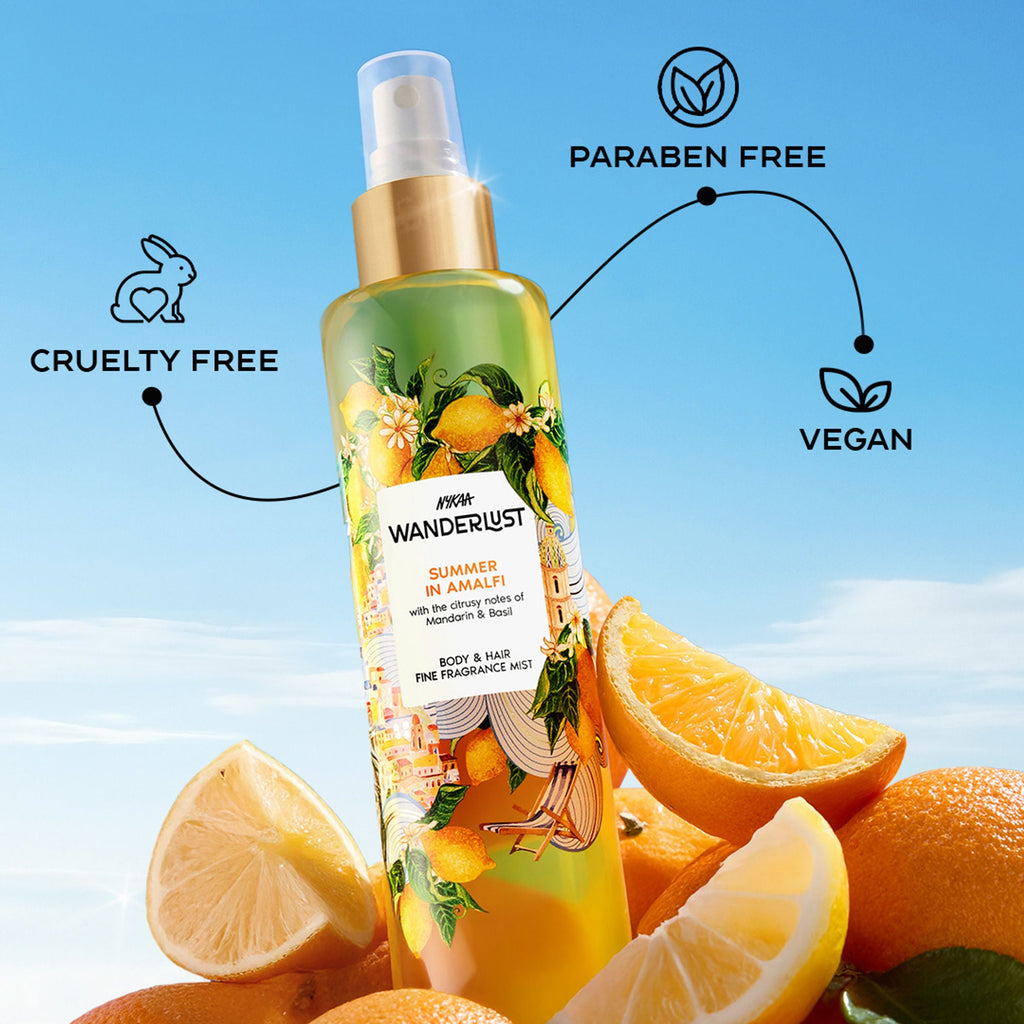 Wanderlust Fragrance Mist For Her - Summer In Amalfi