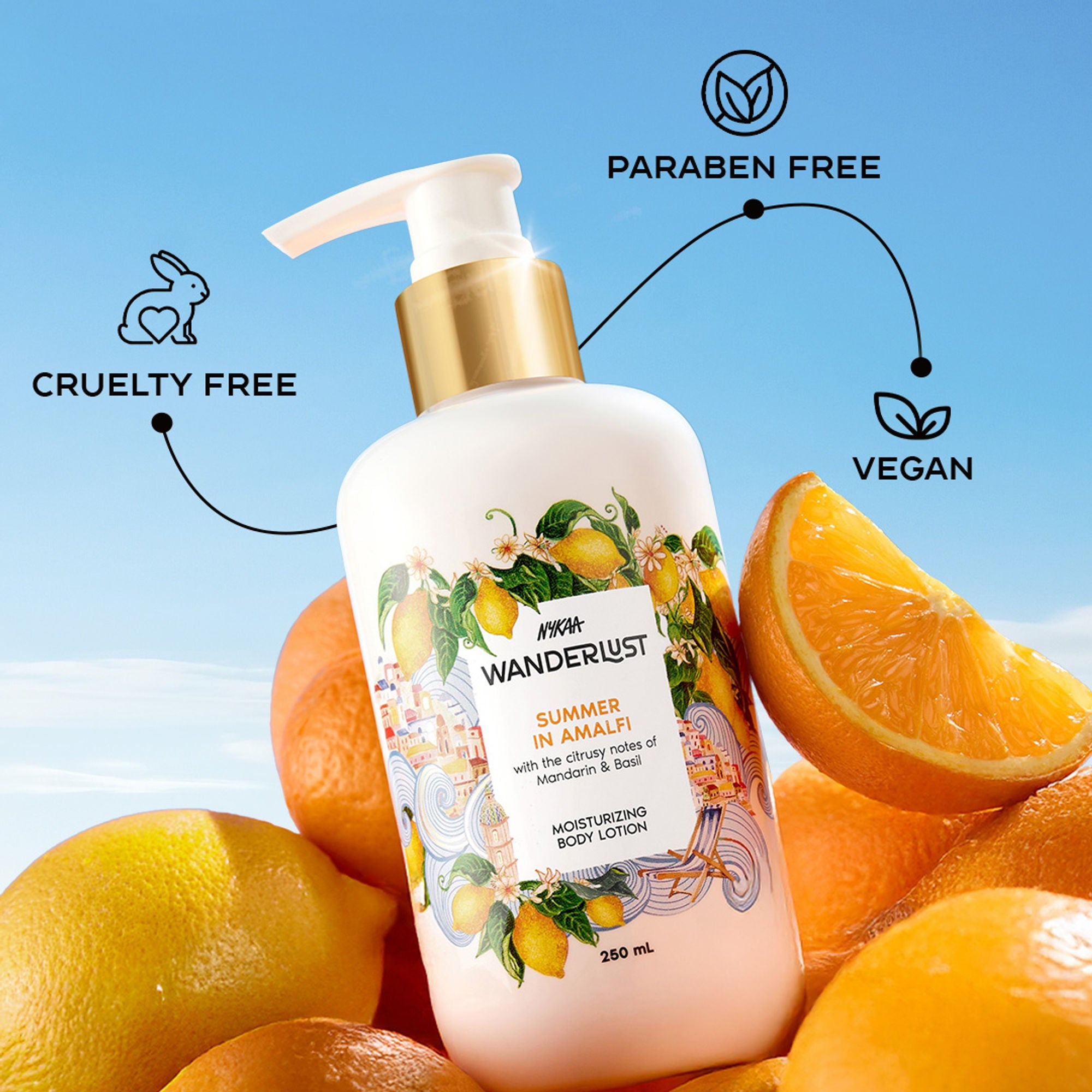 Wanderlust Moisturizing Body Lotion - Summer In Amalfi