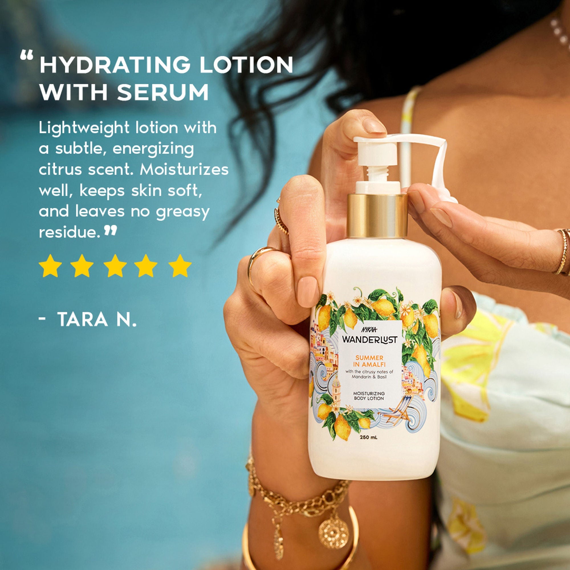 Wanderlust Moisturizing Body Lotion - Summer In Amalfi