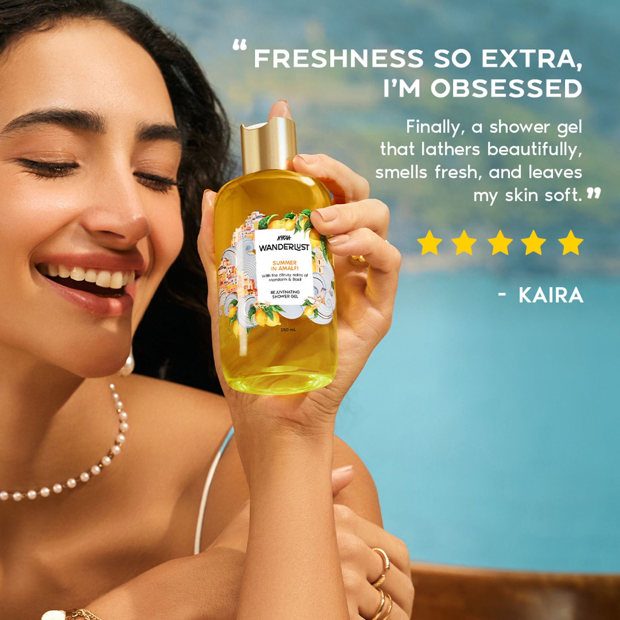 Wanderlust Shower Gels - Summer In Amalfi