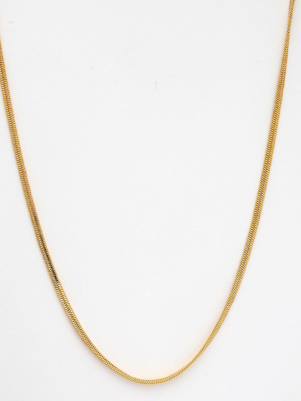 NVR Women's Gold-Polished Minimal Chain