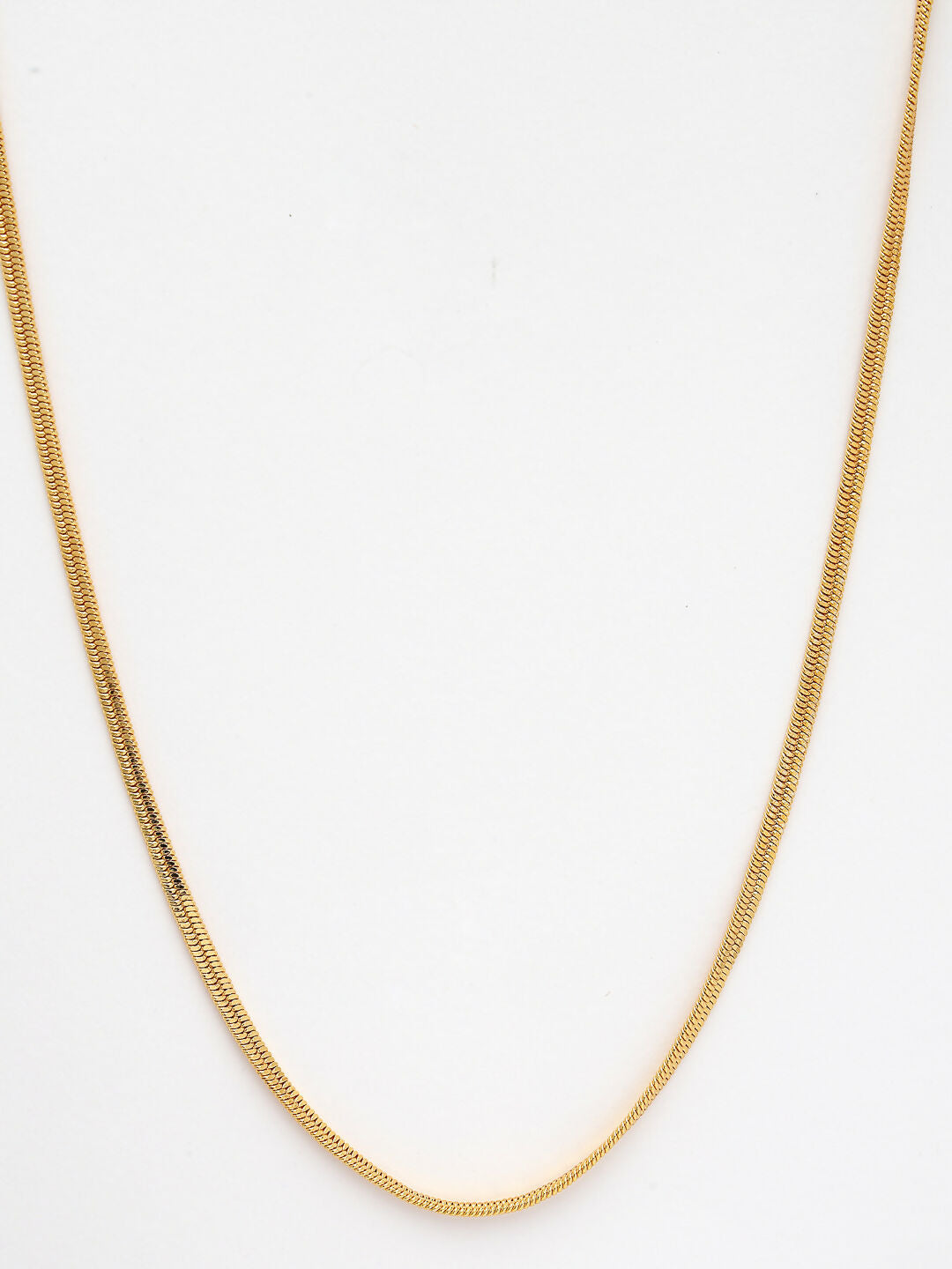 NVR Women's Gold-Polished Minimal Chain