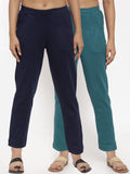 TAG 7 Women Pack of 2 Wool Blend Ankle-Length Leggings Pants