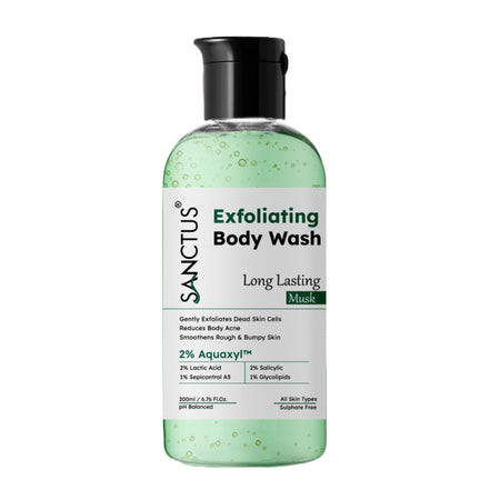 SANCTUS Exfoliating Body Wash Musk