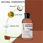 SANCTUS Exfoliating Body Wash Oudh