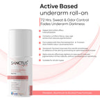 SANCTUS 6%AHA BHA Underarm Roll On For Women - Distacart