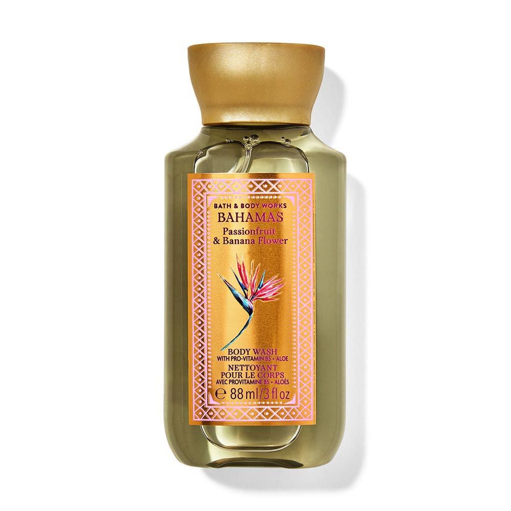 Bath & Body Works Passionfruit Banana Flower Travel Size Body Wash