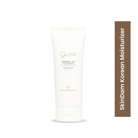 Personal Touch Skincare SkinDam Korean Moisturizer With Ceramide 3, Oat, Calendula & Centella For Dry Skin