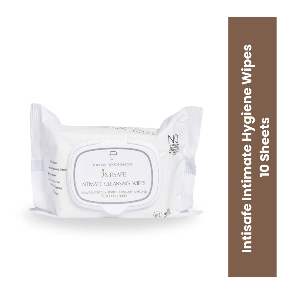 Personal Touch Skincare Intisafe Intimate Cleansing Wipes - 10 wipes