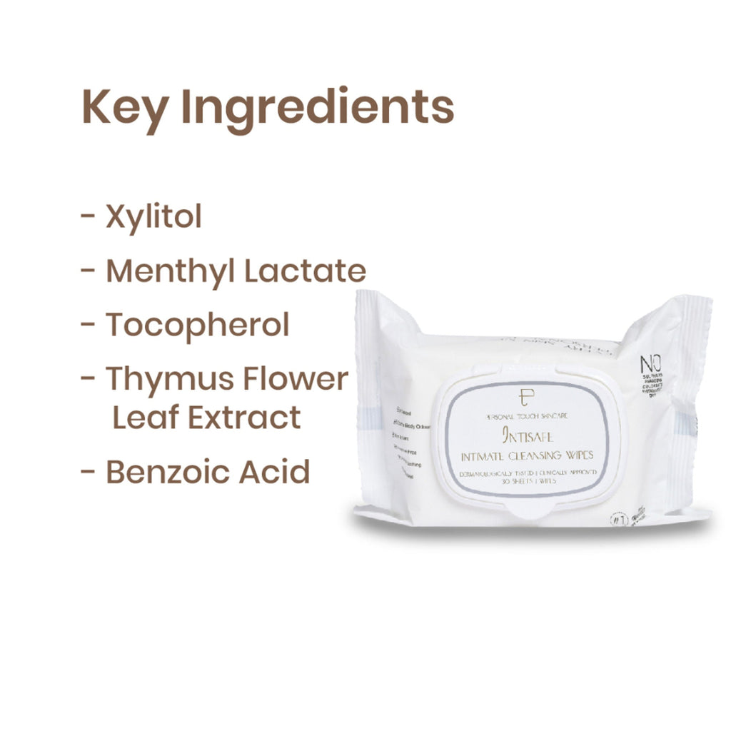 Personal Touch Skincare Skincare Intisafe Intimate Cleansing Wipes - Distacart