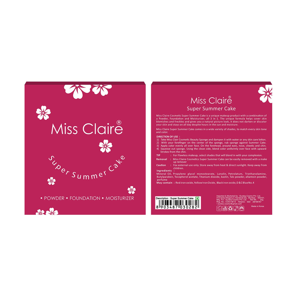 Miss Claire Super Summer Cake - Orange Blush