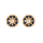 Nuyug 22K Gold Plated Floret Noor Stud Earrings - Distacart