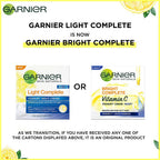 Garnier Bright Complete Vitamin C Yoghurt Night Cream - Limited Time Offer - Distacart