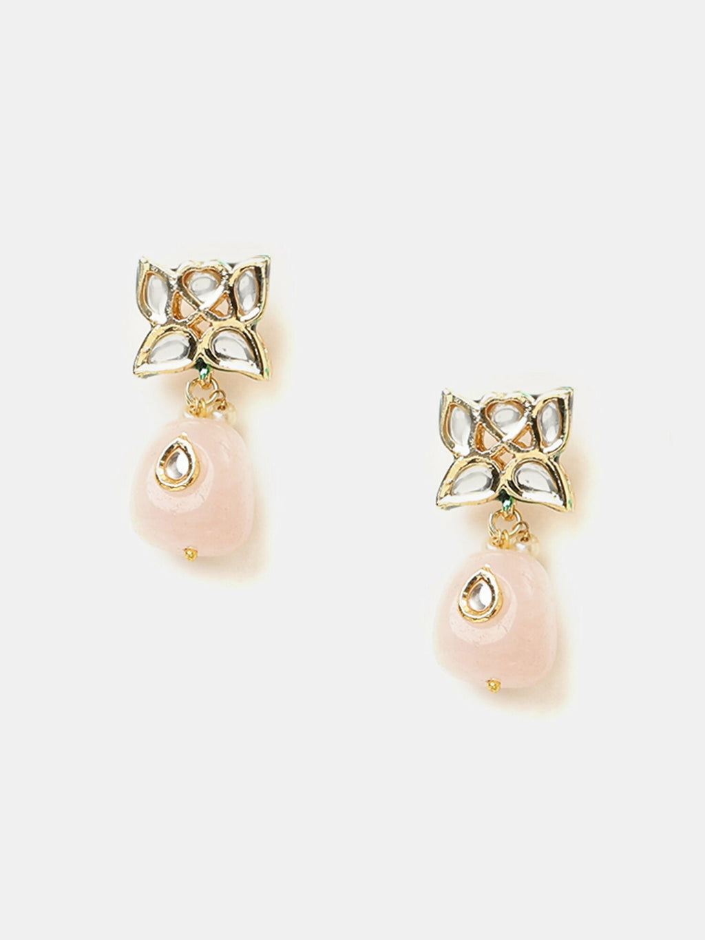 Ruby Raang Gulnaar Necklace And Earrings Set