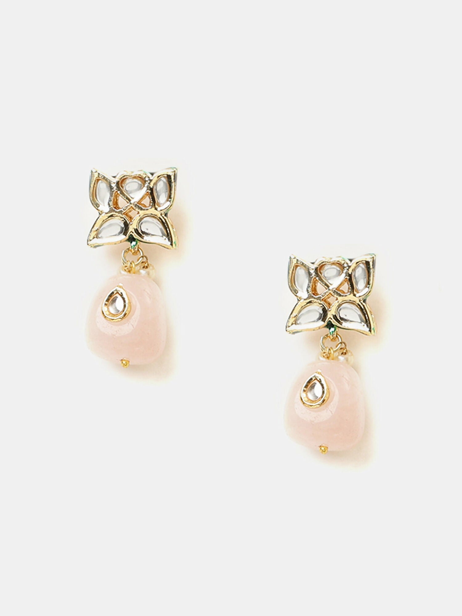 Ruby Raang Gulnaar Necklace And Earrings Set